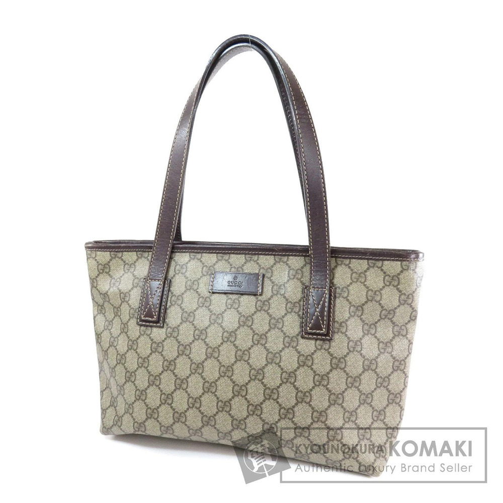 Gucci Bag Supreme Tote Shoulder Brown GG - Picture 2 of 10